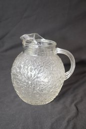 Vintage Glass Pitcher (M-69)