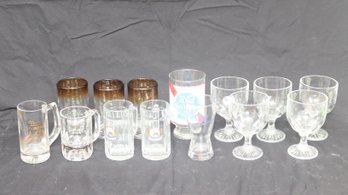 Assorted Bar Glassware