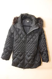 Searle Black Down Jacket Size 8