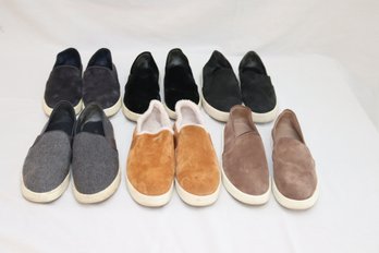 6 Pair Vince Ladies Shoes Size 11 (S-3)