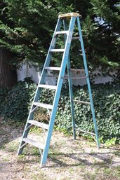 Werner 8' Non-conductive Fiberglass Ladder