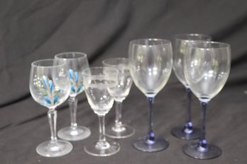 Assorted Wine Glass Lot (M-85)