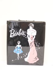 Barbie Doll Carrying Case Black Vinyl Mattel. (Z_28)