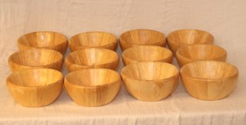 12 Vintage Dansk Salad Bowls (S-54)