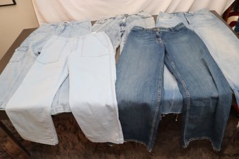 5 Pairs Denim Jeans: Nili Lotan, Sanctuary, Hidden, Mother, Blank NYC, Sz. 30 (H-4)