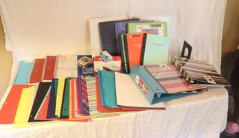 School Supplies Loose Leaf Binders, Folders, Spiral Notebooks, And More!  (S-57)