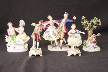 German Victorian Porcelain  Figurines (O-75)