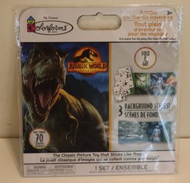 Colorforms Jumbo On-The-Go Adventure-Jurassic World Dominion (o-3)