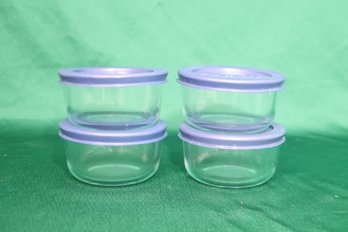 Covered Pyrex Bowls (P-19)