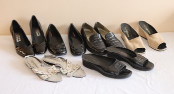 Designer Shoes Lot YSL, Ferragamo, Prada, Brun  O Magli, (C-25)