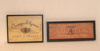 French Decor Signs (S-79)