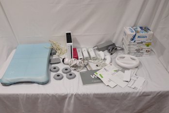Wii Game Console, Games, And Accessories W/ Box