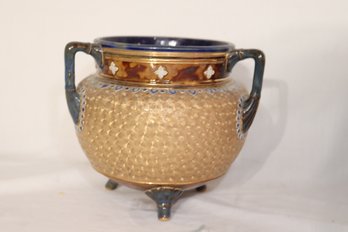 Vintage Footed Pot With 2 Handles (B-50)