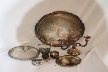 Assorted Silver Plate Pieces