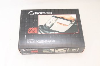Norelco Electric Shoe Polishing Kit New In Box.