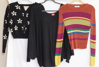 Womens Knit Tops: Zara Knit, Feel The Piece, & Shein (W-8)