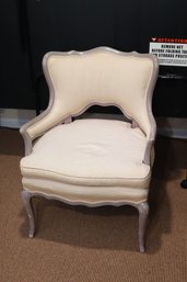 Vintage Upholstered Armchair  (M86)