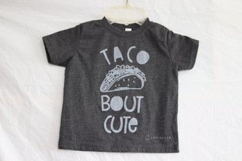 Taco Bout Cute T-shirt Size 2 (W-12)