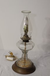 Antique Brass Oil Lamp Electric Table Lamp (A-95)