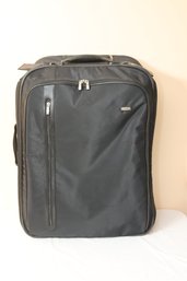 TUMI Black Nylon Rolling Suitcase (C-47)