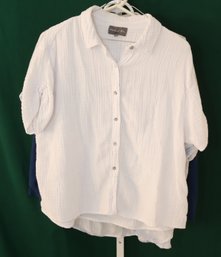 Shirt Lot: Michael Stars, Rails, Lacoste, Polo Ralph Lauren, (z-14)