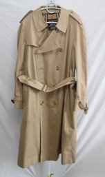 Burberry Belted Overcoat Size 44 Long  (SS-3)