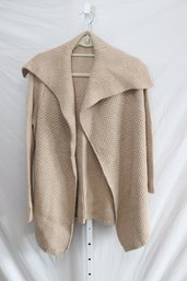 Vince Wide Collared Sweater Knit Jacket Size S (AG-4)