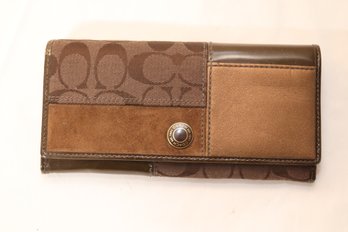 New With Tags Coach Patchwork Wallet (C-60)