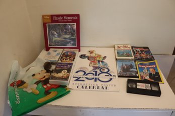 Assorted Walt Disney World  Promo Videos, Tokyo, Kinkade, And More