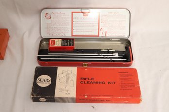 Vintage Sears Roebuck And Company .22 Cal Rifle Cleaning Kit (V-22)