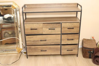 Fabric Storage Drawers On Metal Frame