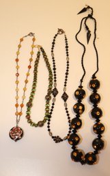 Beaded Necklace Lot (J-5)