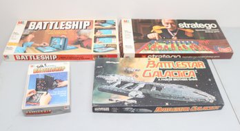 Battleship Galactica, Stratego, And 2 Battleships (P-81)