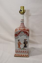 Vintage Porcelian Asian Oriental Table Lamp (h-29)