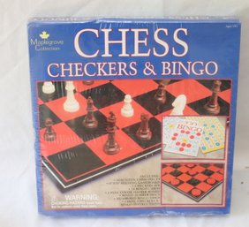 Sealed Chess, Checkers, And Bingo! (F-33)