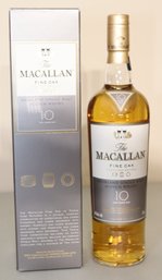 Macallan Fine Oak 10 Year Old Single Malt Scotch Whisky - 750 Ml Bottle (F-6)