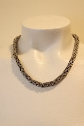 VINTAGE LOIS HILL Sterling SILVER 925 Necklace (J-16)