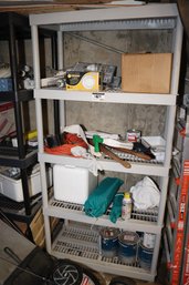 Workforce Plastic Vented 5 Shelf Shelving Unit 36x18x72 (S-5)
