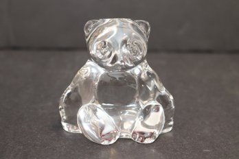 Villeroy & Boch Crystal Bear Figurine (H-36)