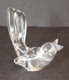 Steuben Crystal Song Bird Figurine Paperweight (H-38)