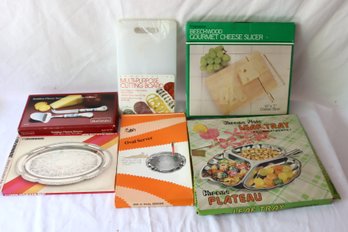 New In Box Assorted Serving Pieces (F-93)