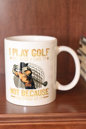 Golfer's Coffee Mug  (H-10)