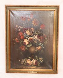 Framed Flowers By Tartini