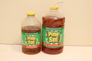 2 Partial Pine-sol Multi Surface Cleaner (J-55)