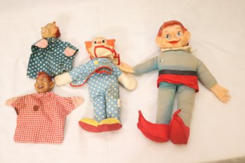 Howdy Doody, Bozo The Clown Dolls And More (B-74)