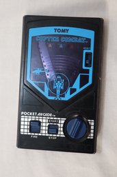 Vintage Gi Joe Tomy COPTER COMBAT Pocket Arcade Wind Up Handheld Game