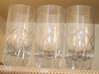 Set Of 3 Block Crystal Glasses (R-14)