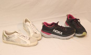 Hoka And Vintage Havana Sneakers Size 8 (T-54)