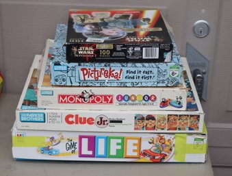 Board Game Lot- Life Clue Jr. Pictureka (H-83)
