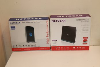 Pair Of Netgear Routers N6000 And R6100